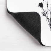 Abstrakte Blume Mousepad (Ecke)