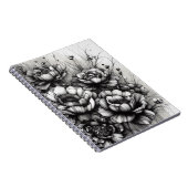 Abstrakte Blume | Notebook-Journal Notizblock (Rechte Seite)