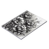 Abstrakte Blume | Notebook-Journal Notizblock (Linke Seite)