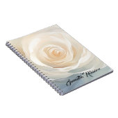 Abstrakte Blume Notizblock (Rechte Seite)