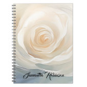 Abstrakte Blume Notizblock (Vorderseite)