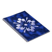 Abstrakte Blume Notizblock (Rechte Seite)