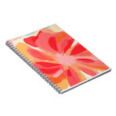 Abstrakte Blume Notizblock (Rechte Seite)