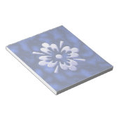 Abstrakte Blume Notizblock (angewinkelt)