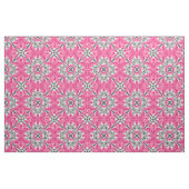 Abstrakte Blume Petals Fuchsia Pink und Grau Stoff (Fat Quarter (45,7 x 55,9 cm))