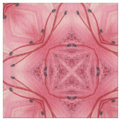 Abstrakte Blume Petals in Weich-Korallen rosa Stoff (Nahaufnahme)