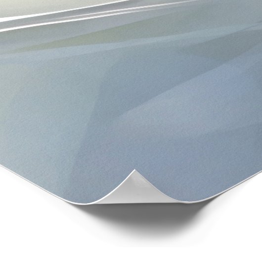 Abstrakte Blume Poster (Ecke)