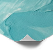 Abstrakte Blume Poster (Ecke)