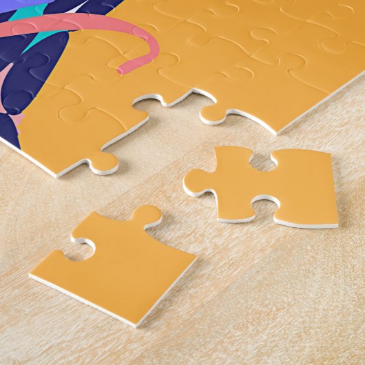 ABSTRAKTE BLUME PUZZLE (Seite)