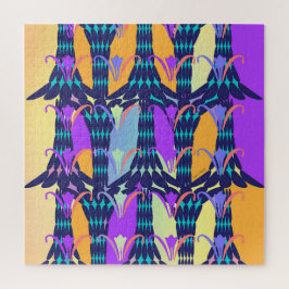 ABSTRAKTE BLUME PUZZLE