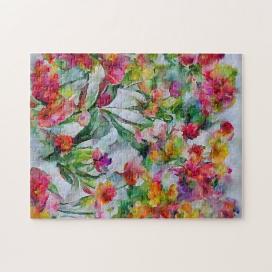 Abstrakte Blume Puzzle (Horizontal)