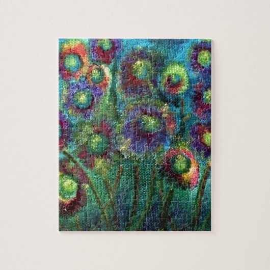 Abstrakte Blume Puzzle (Vertikal)