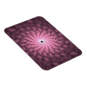 Abstrakte Blume Rosa Art Magnet (Rechte Seite)