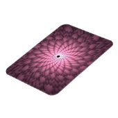 Abstrakte Blume Rosa Art Magnet (Linke Seite)
