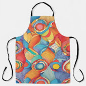 Abstrakte Blume Schürze (Vorderseite)