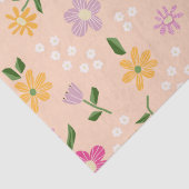 Abstrakte Blume Seidenpapier (Detail)