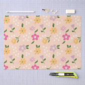 Abstrakte Blume Seidenpapier (Handwerk)