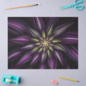 abstrakte Blume Seidenpapier (Basteln)