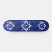 Abstrakte Blume Skateboard (Horizontal)