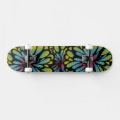 Abstrakte Blume Skateboard (Horizontal)