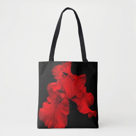 Abstrakte Blume Tasche (Vorderseite)