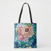 Abstrakte Blume Tasche (Vorderseite)