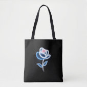 Abstrakte Blume Tasche (Vorderseite)