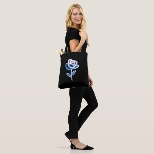 Abstrakte Blume Tasche