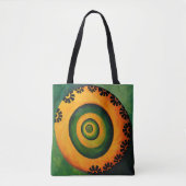 Abstrakte Blume Tasche (Vorderseite)