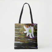 Abstrakte Blume Tasche (Vorderseite)