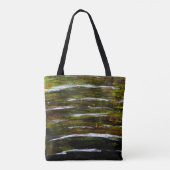 Abstrakte Blume Tasche (Rückseite)
