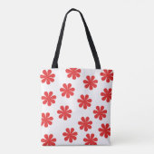 Abstrakte Blume Tasche (Rückseite)
