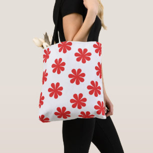 Abstrakte Blume Tasche