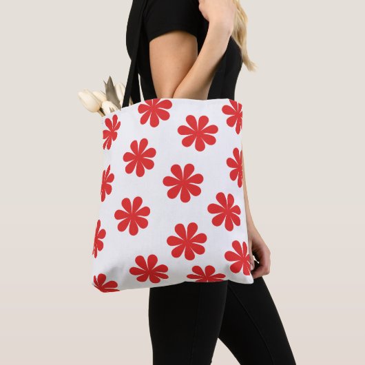 Abstrakte Blume Tasche (Von Nahem)