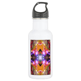Abstrakte Blume Trinkflasche