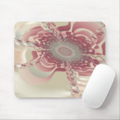 Abstrakte Blume uF Mousepad (Mit Mouse)