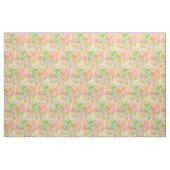 Abstrakte Blume und Blätter Stoff (Fat Quarter (45,7 x 55,9 cm))