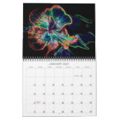 Abstrakte Blume und Naturkunst Kalender (Jan 2027)