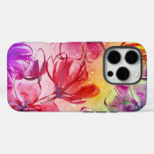 Abstrakte Blume und warmes Wasser Case-Mate iPhone Hülle (Rückseite (Horizontal))