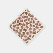 Abstrakte Blume VI Serviette (Ecke)