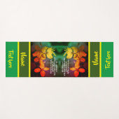 Abstrakte Blume von Inspiration Yogamatte (Vorderseite (Horizontal))