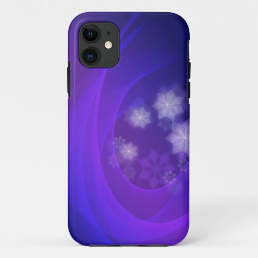 Abstrakte Blume zum Hintergrund des gefalteten Ind Case-Mate iPhone Hülle (Rückseite)