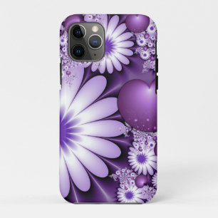 Abstrakte Blumen & Herzen Fraktal - Verliebtheit Case-Mate iPhone Hülle