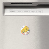abstrakte Blumen Magnet (In Situ (Geschirrspüler))