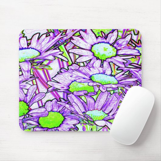 Abstrakte Blumen Mousepad (Mit Mouse)