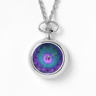 Abstrakte Blumenbeauty Fraktal Kunst, Dichtung und Armbanduhr