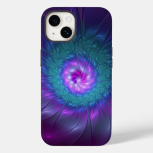 Abstrakte Blumenbeauty Fraktal Kunst, Dichtung und Case-Mate iPhone 14 Hülle