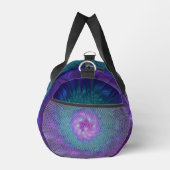 Abstrakte Blumenbeauty Fraktal Kunst, Dichtung und Duffle Bag (Rechts)