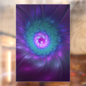 Abstrakte Blumenbeauty Fraktal Kunst, Dichtung und Fensteraufkleber (Blatt 2)