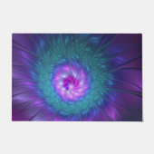 Abstrakte Blumenbeauty Fraktal Kunst, Dichtung und Fußmatte (Vorderseite)